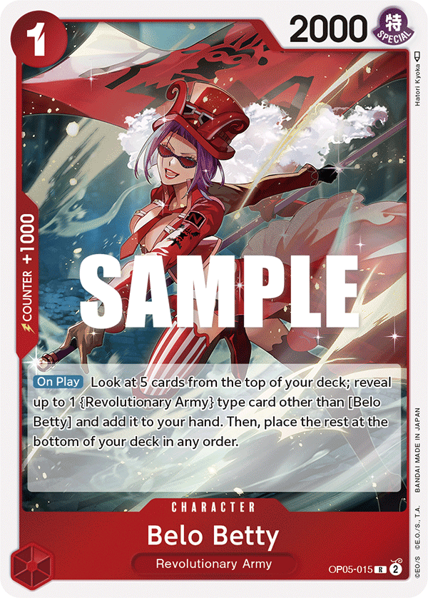 Belo Betty, OP05-015