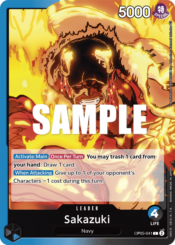 Sakazuki, OP05-041