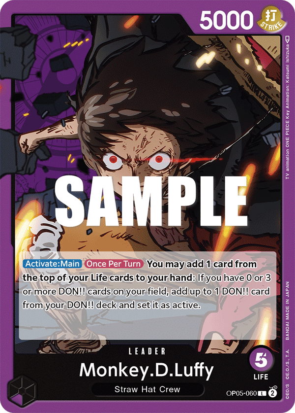 Monkey.D.Luffy, OP05-060