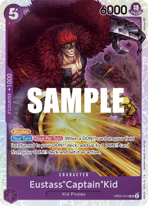 Eustass"Captain"Kid, OP05-074