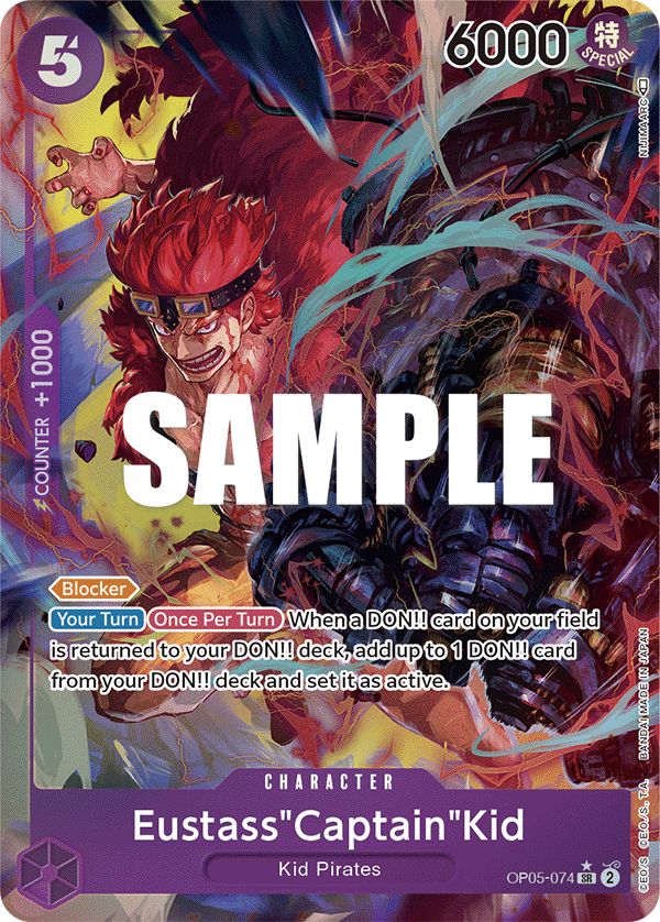 Eustass"Captain"Kid, OP05-074