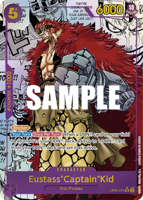 Eustass"Captain"Kid, OP05-074