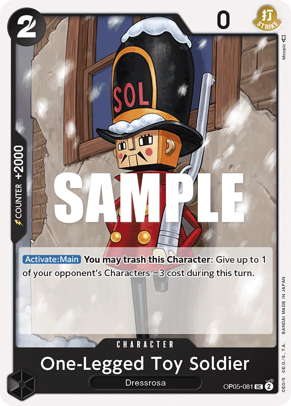 One-Legged Toy Soldier, OP05-081