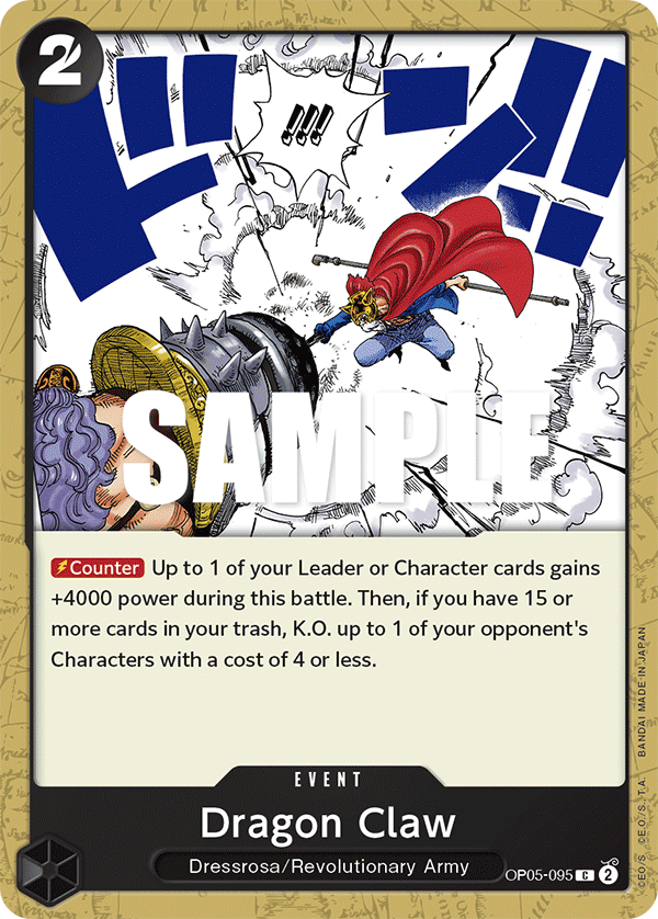 Dragon Claw, OP05-095
