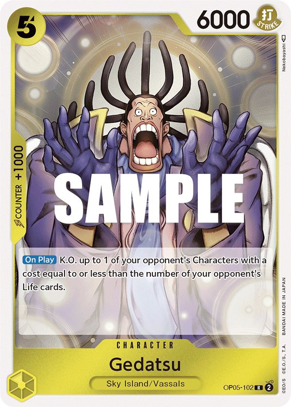 Gedatsu, OP05-102