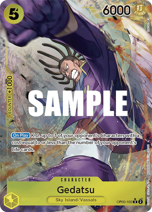 Gedatsu, OP05-102