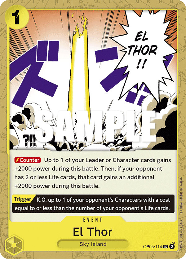 El Thor, OP05-114