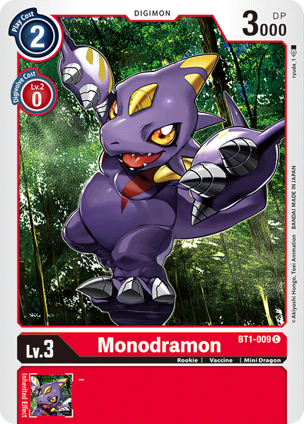 Monodramon, BT1-009