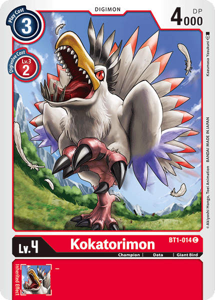 Kokatorimon, BT1-014