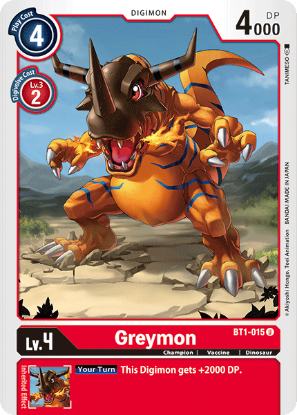 Greymon, BT1-015
