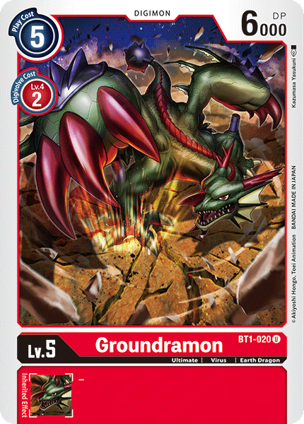 Groundramon, BT1-020
