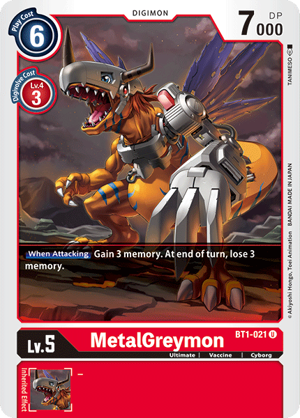 MetalGreymon, BT1-021