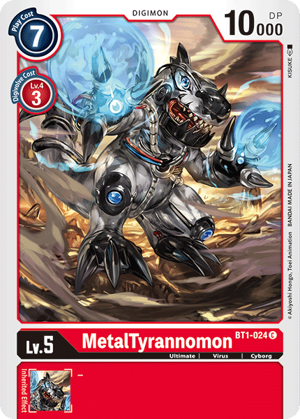 MetalTyrannomon, BT1-024