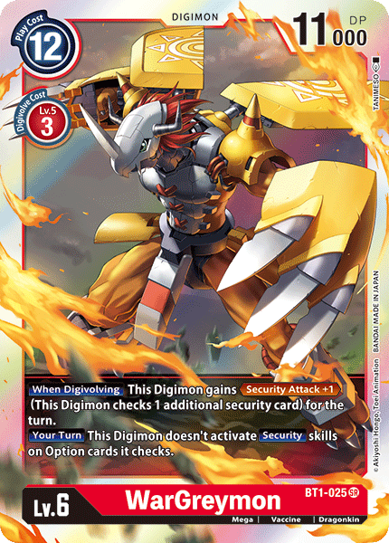 WarGreymon, BT1-025