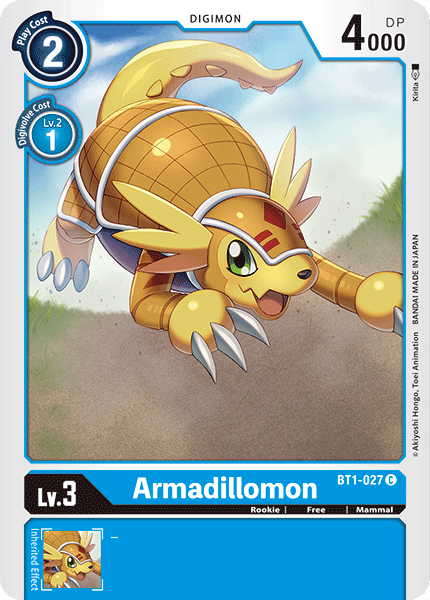 Armadillomon, BT1-027