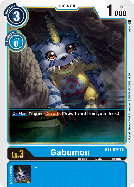Gabumon, BT1-029