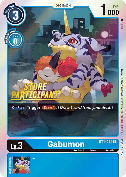 Gabumon, BT1-029-p2