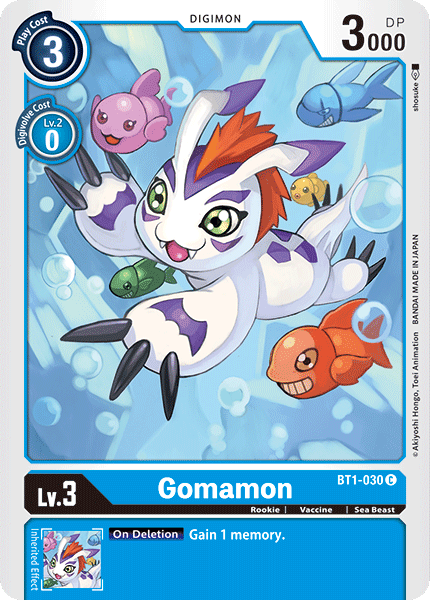 Gomamon, BT1-030