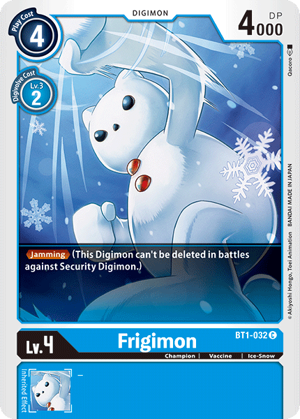 Frigimon, BT1-032