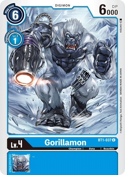 Gorillamon, BT1-037
