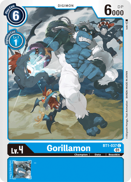 Gorillamon, BT1-037-p1