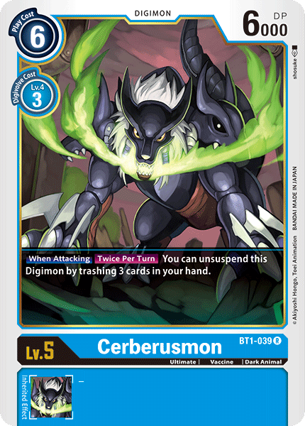 Cerberusmon, BT1-039