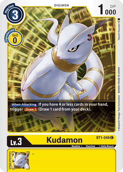 Kudamon, BT1-046