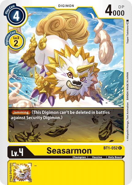 Seasarmon, BT1-052