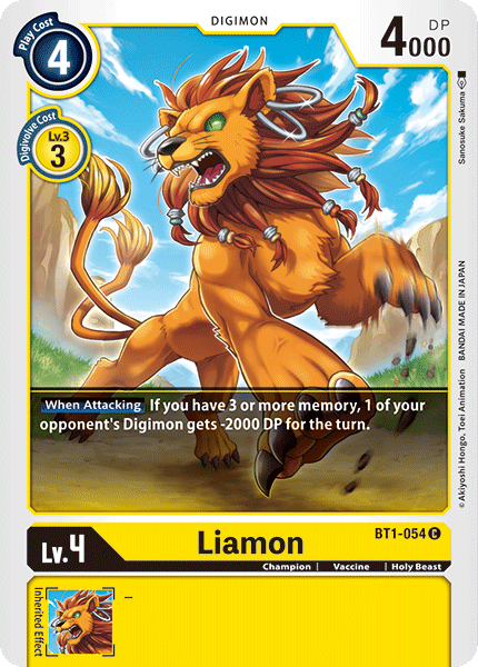 Liamon, BT1-054