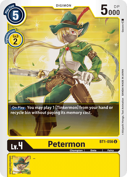 Petermon, BT1-056