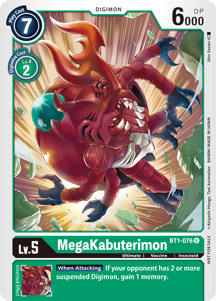MegaKabuterimon, BT1-076-p1