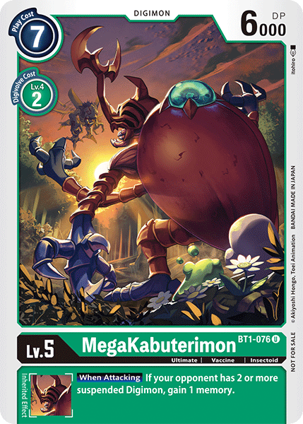 MegaKabuterimon, BT1-076-p2