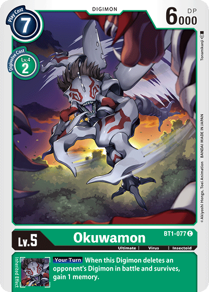 Okuwamon, BT1-077