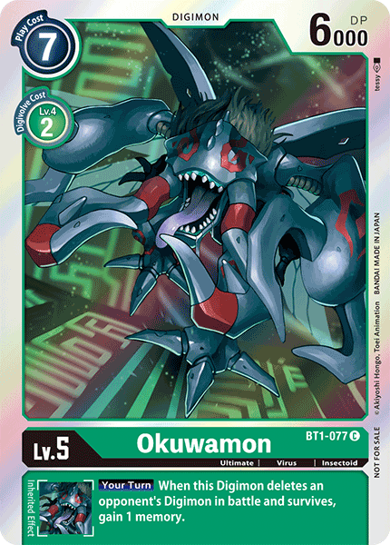 Okuwamon, BT1-077-p1