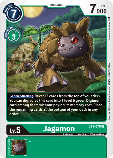 Jagamon, BT1-078