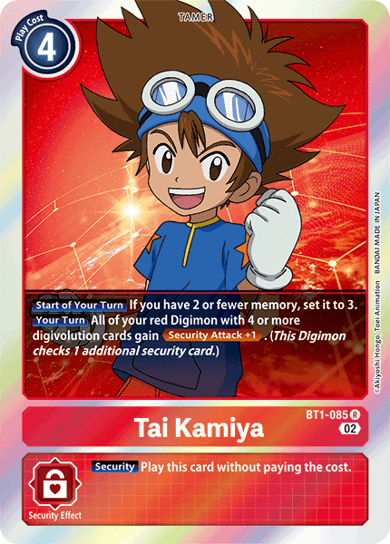 Tai Kamiya, BT1-085-p3