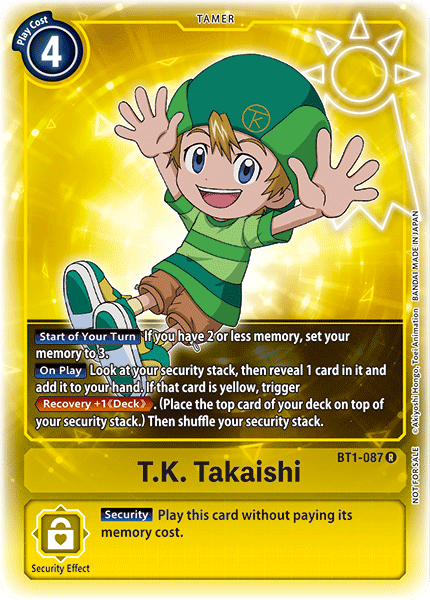 T.K. Takaishi, BT1-087-p1