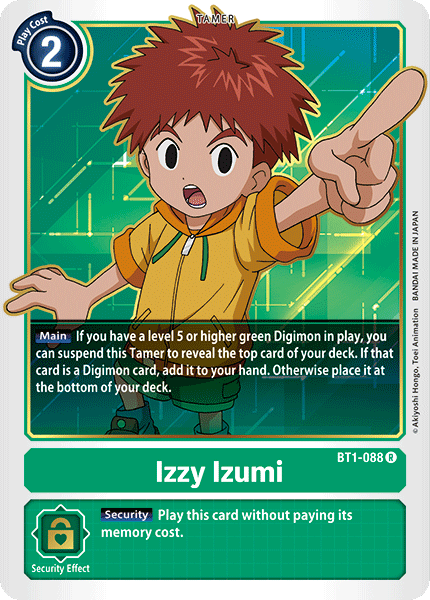 Izzy Izumi, BT1-088