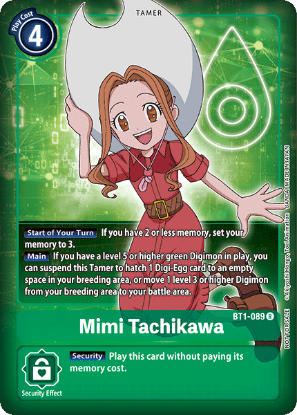 Mimi Tachikawa, BT1-089-p1