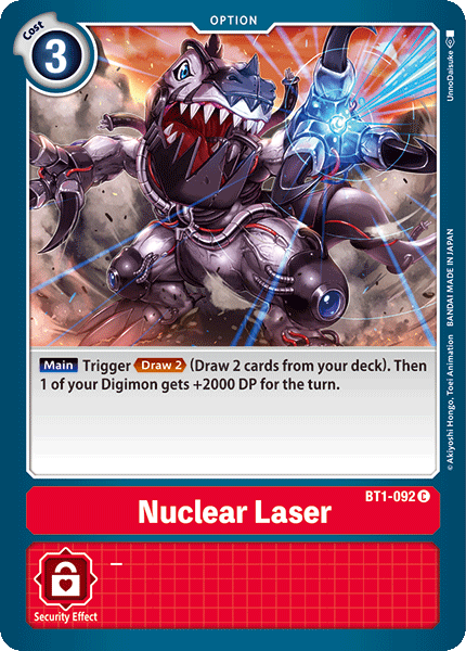 Nuclear Laser, BT1-092