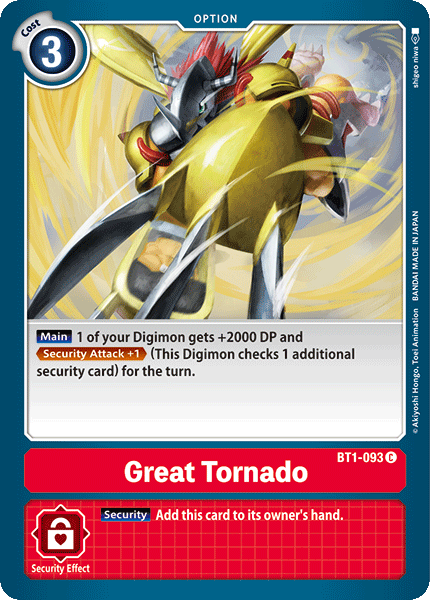 Great Tornado, BT1-093