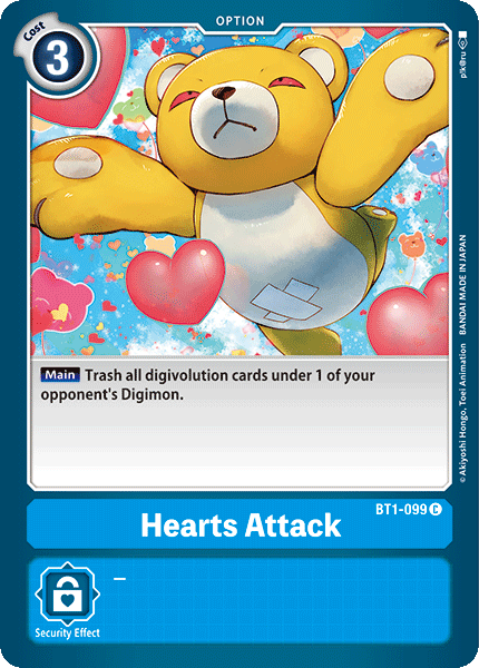 Hearts Attack, BT1-099