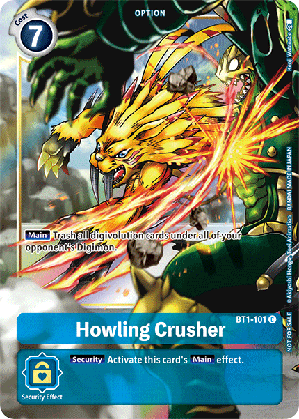 Howling Crusher, BT1-101-p1
