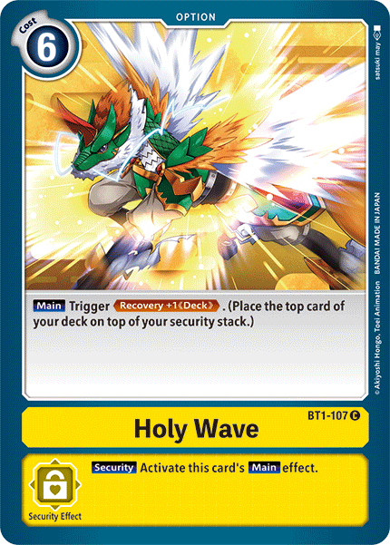 Holy Wave, BT1-107