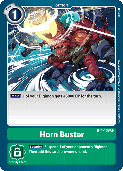 Horn Buster, BT1-108