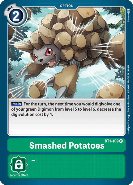 Smashed Potatoes, BT1-109