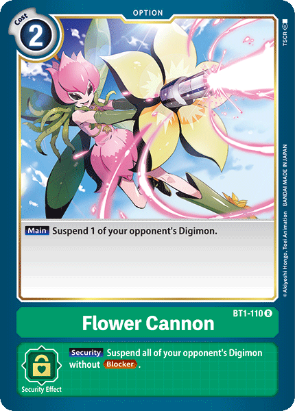 Flower Cannon, BT1-110
