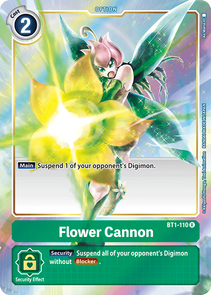 Flower Cannon, BT1-110-p1