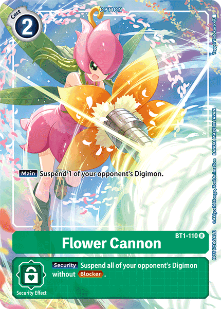 Flower Cannon, BT1-110-p2