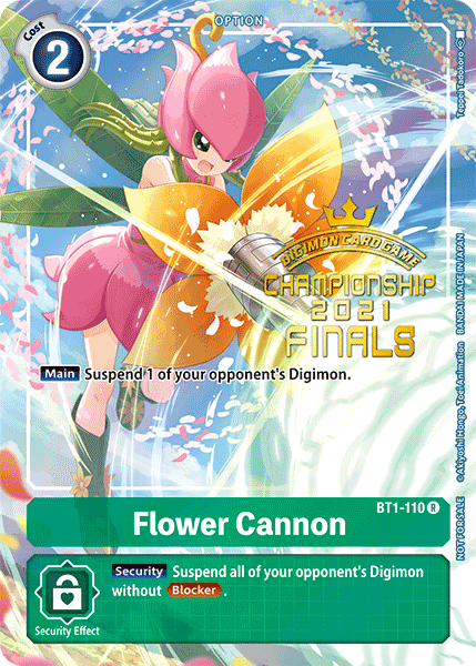 Flower Cannon, BT1-110-p3
